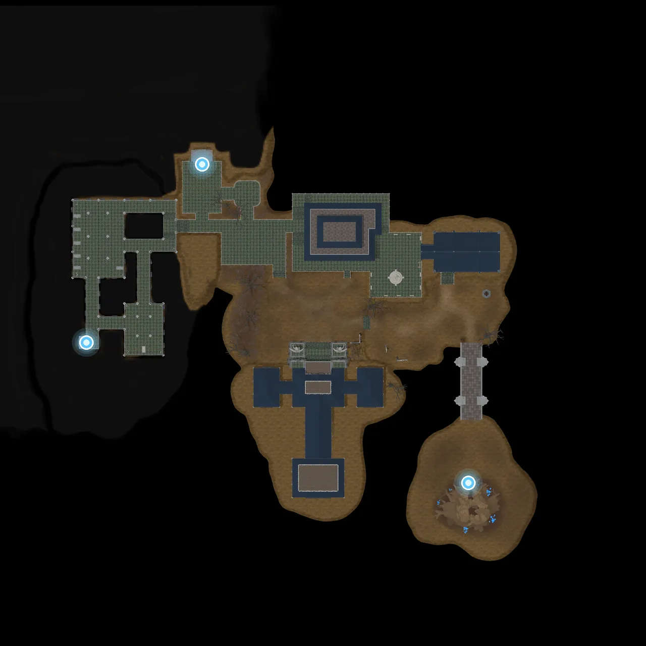 Minimap of Abyss Castle Dungeon