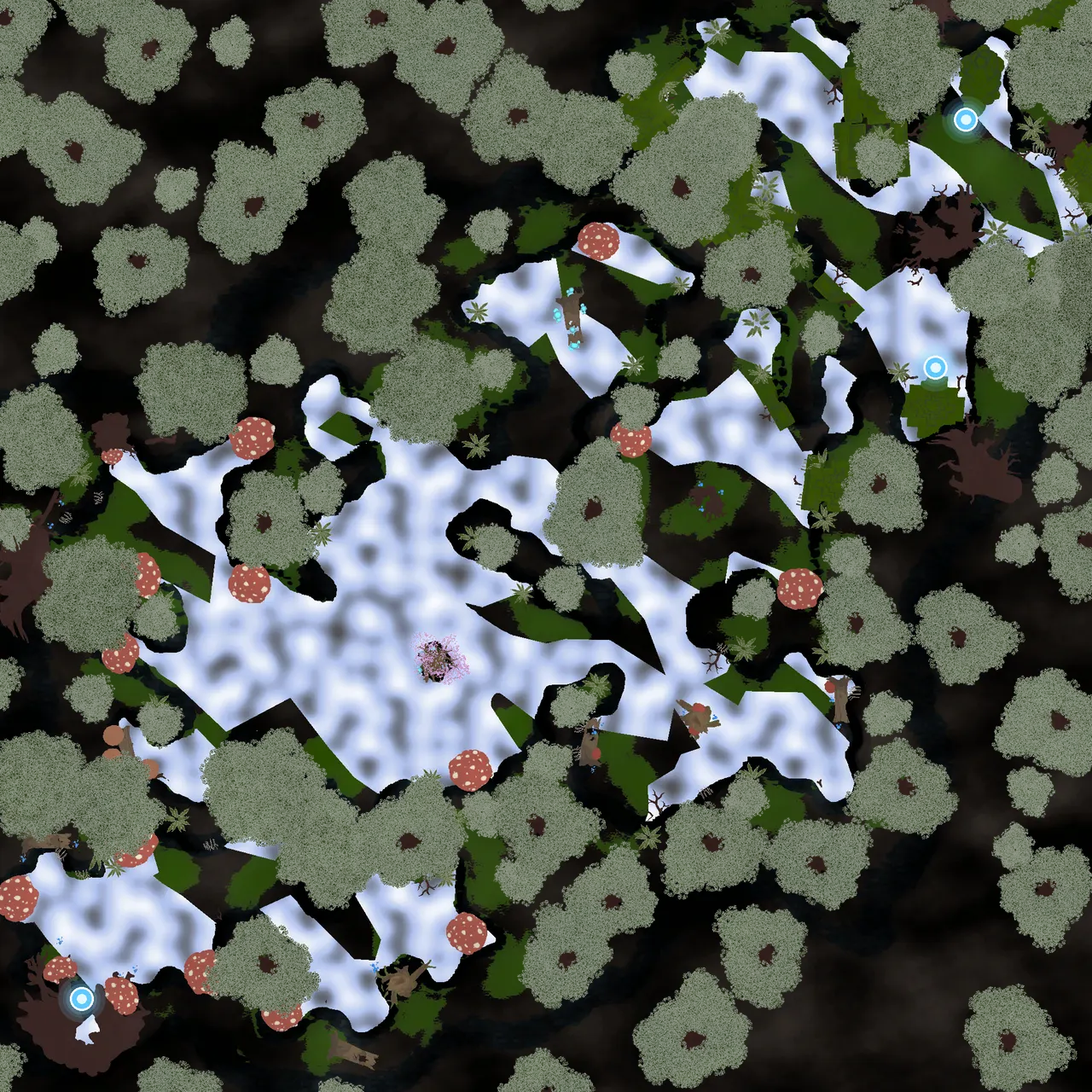 Minimap of Dark Forest