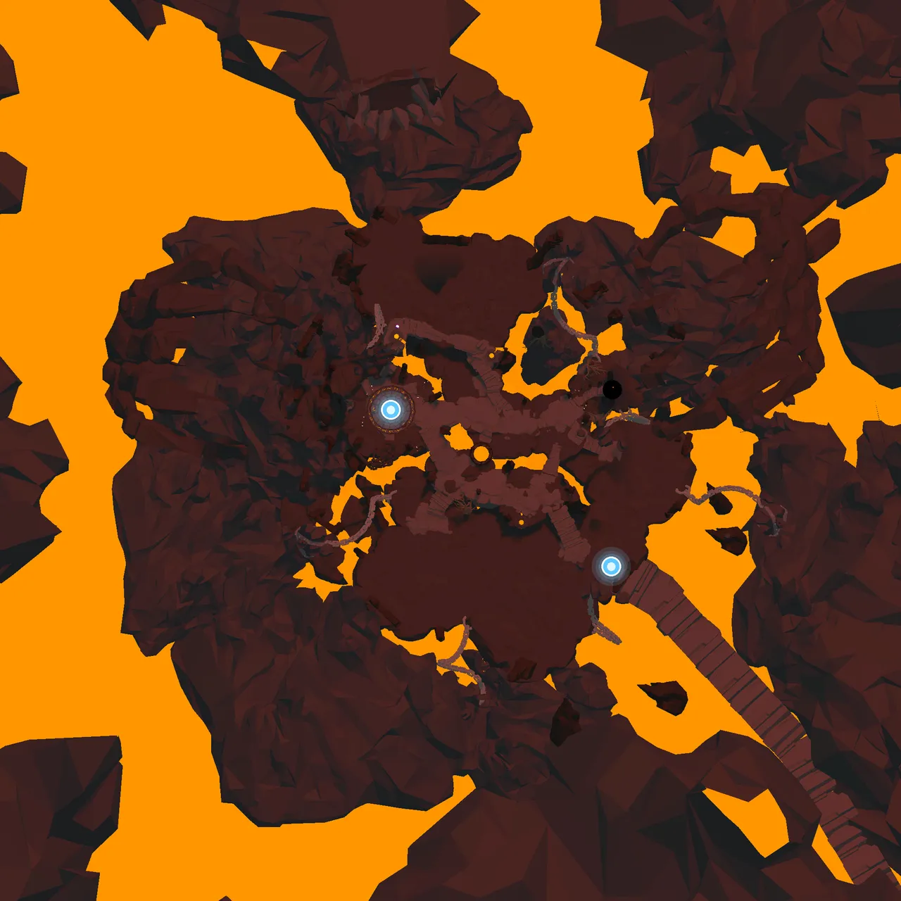 Minimap of Demon's Maw