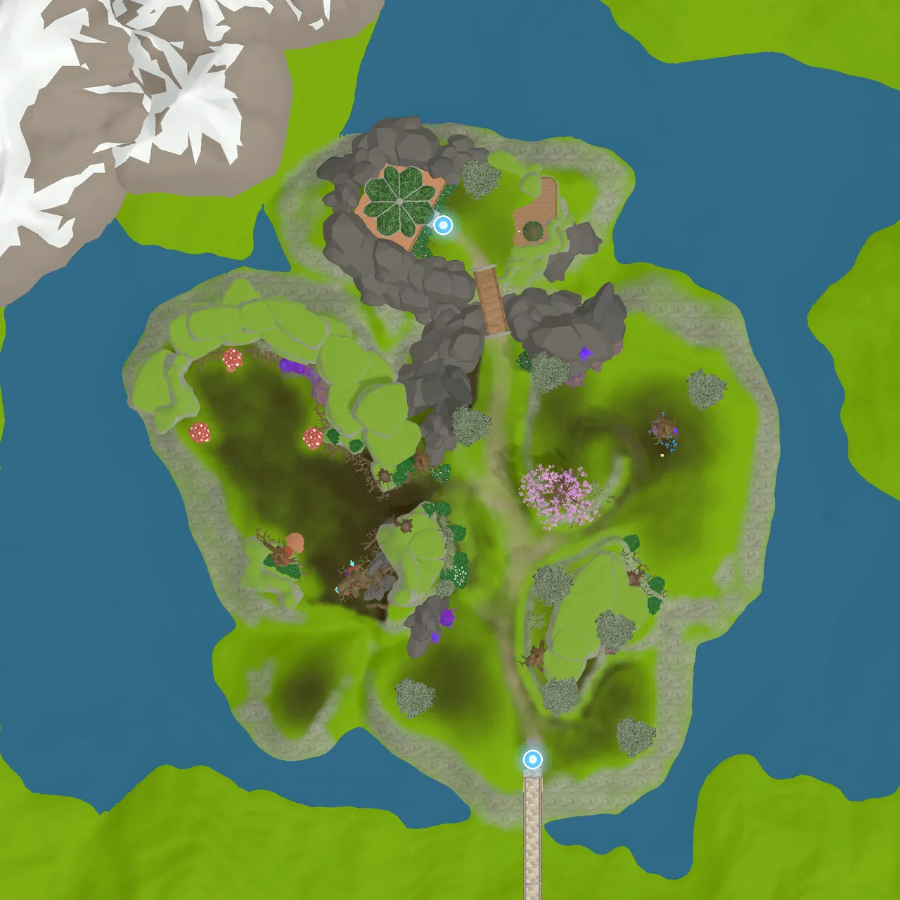 Minimap of Fairy Glen