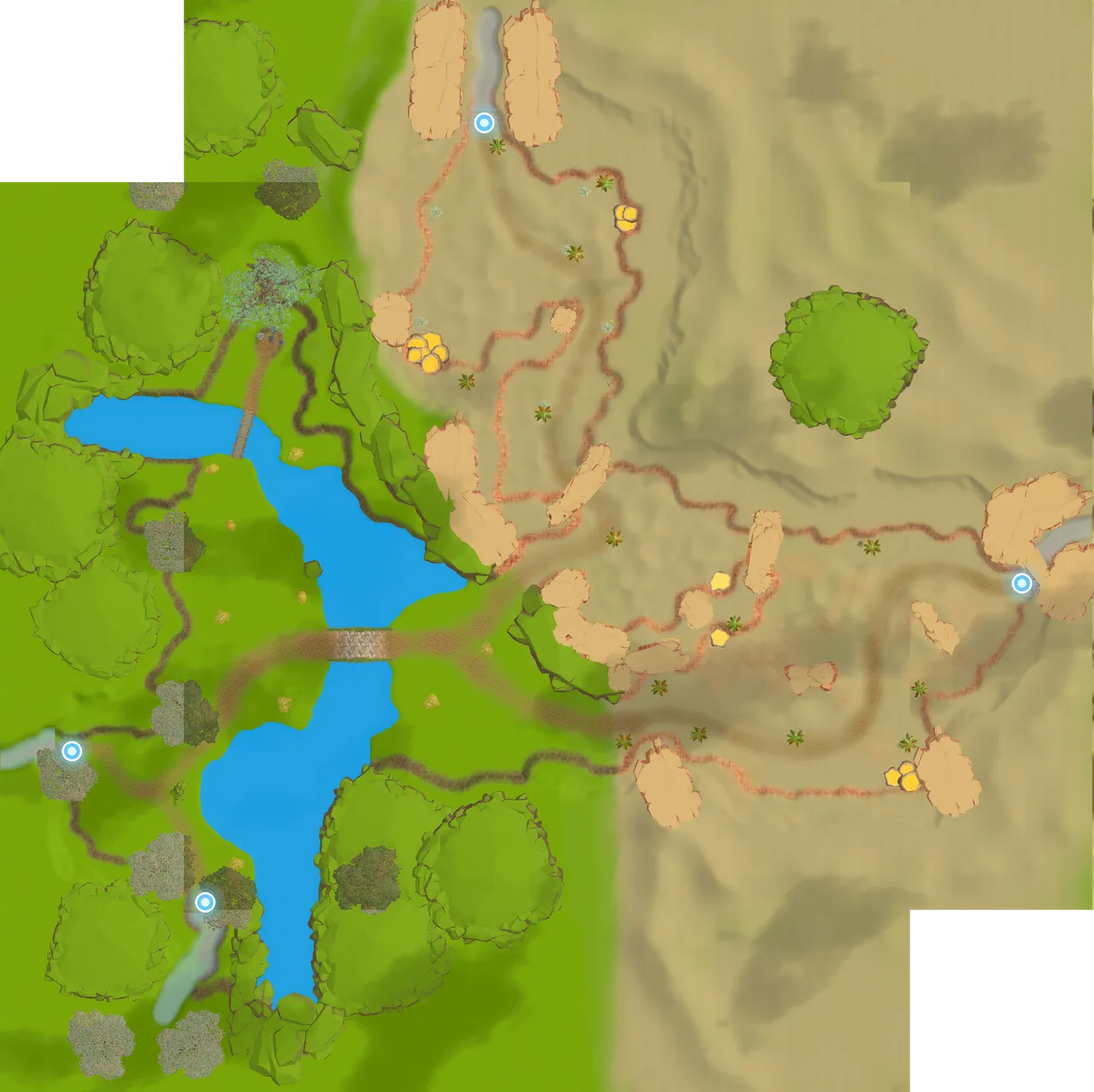 Minimap of Forest Field 1