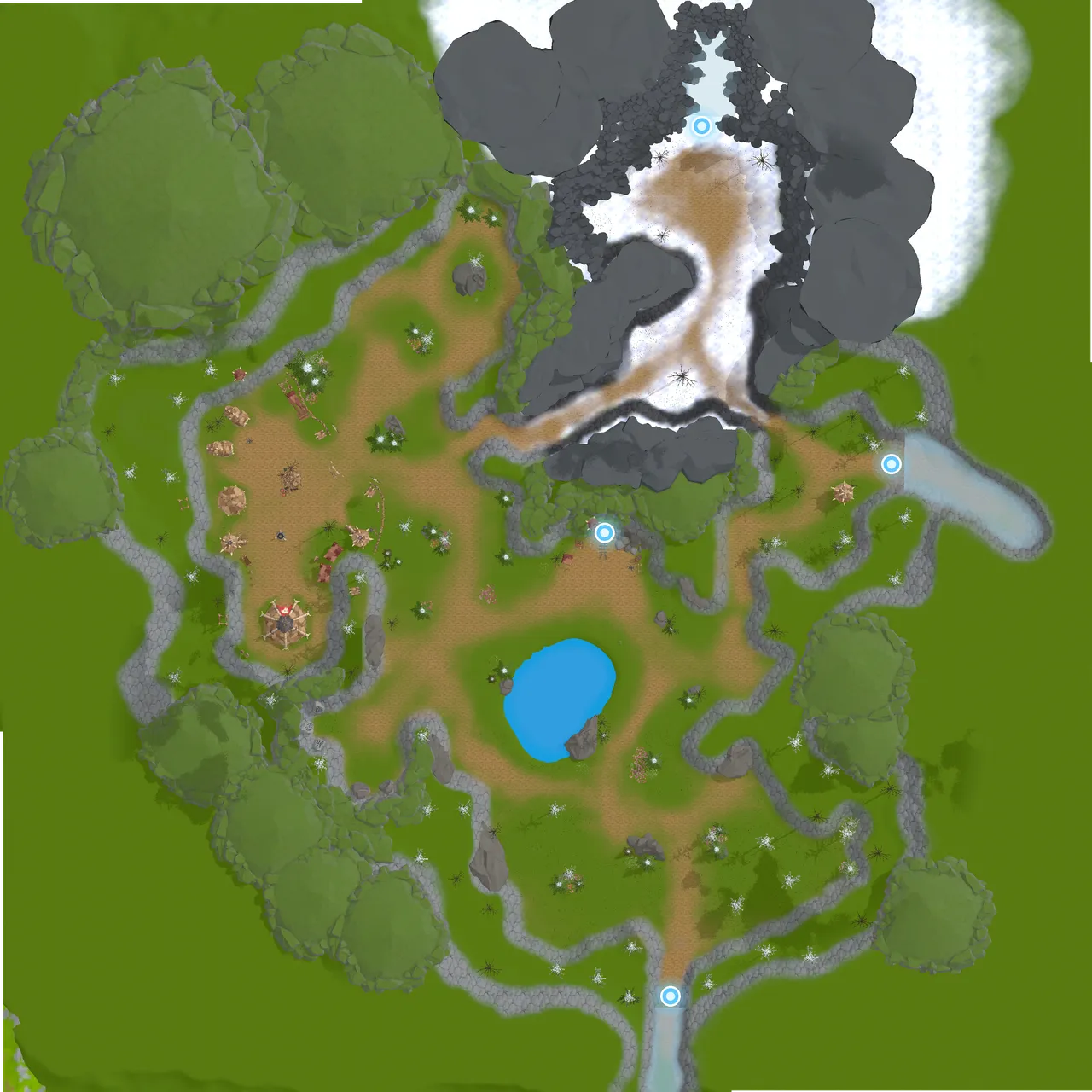 Minimap of Goblin Field