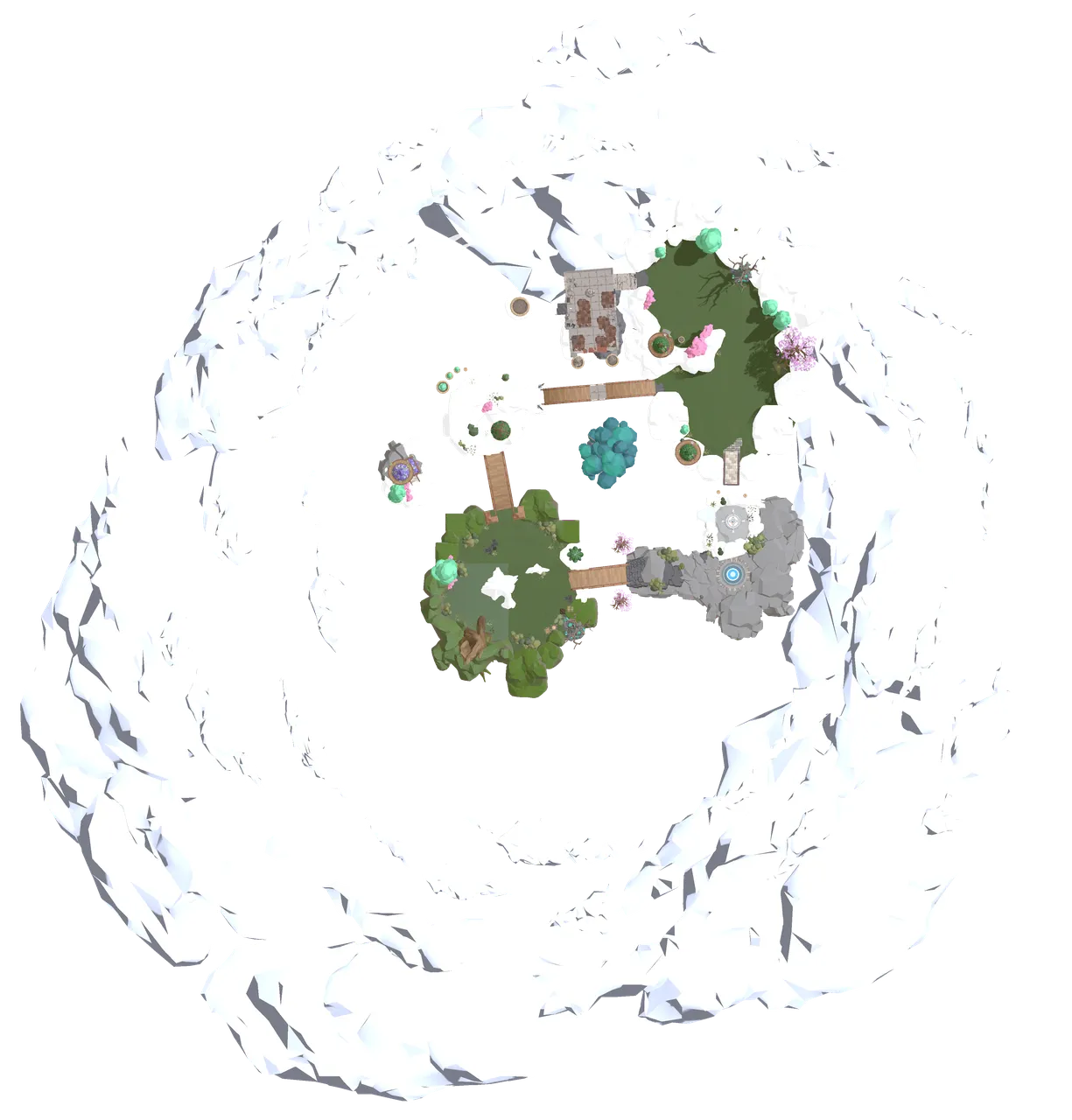 Minimap of Night Garden