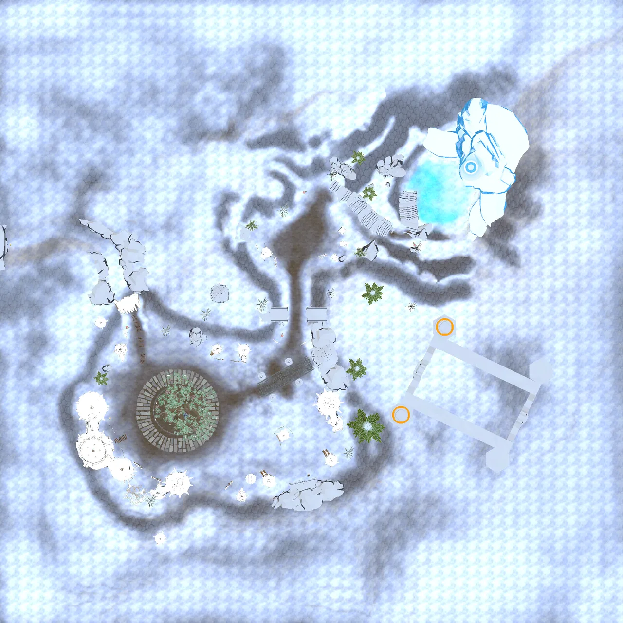 Minimap of Starfall Tundra