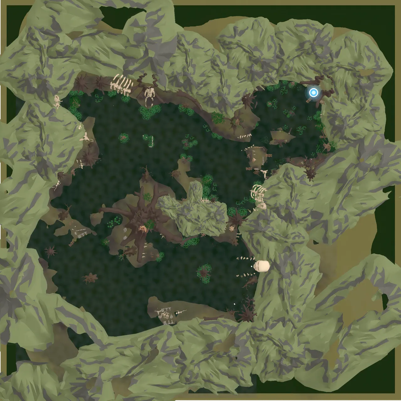 Minimap of Swamp Wilderness