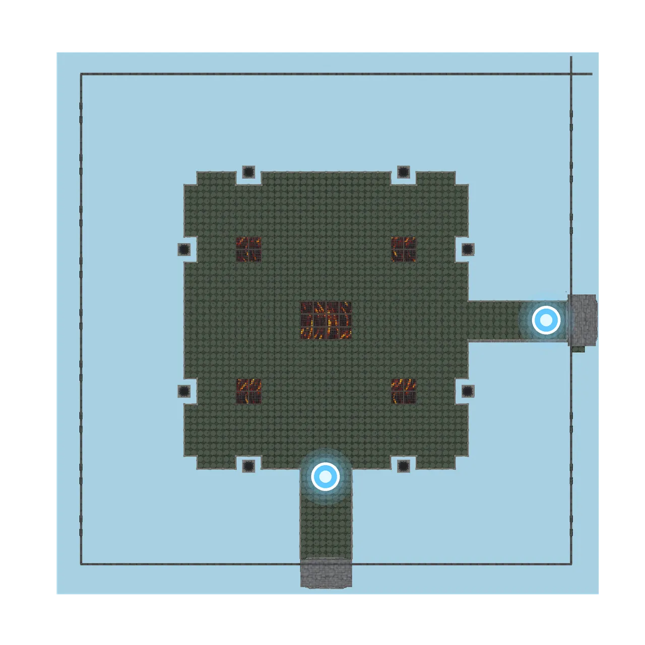 Minimap of The Echoing Spire