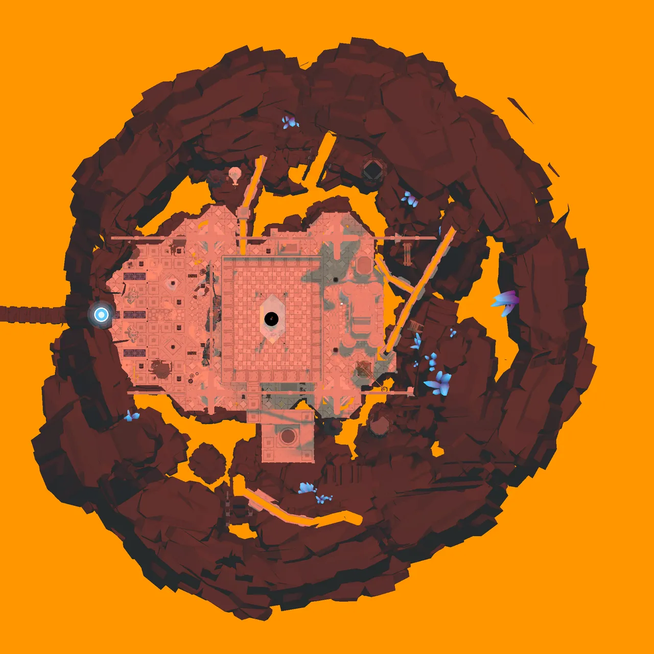 Minimap of The Forge