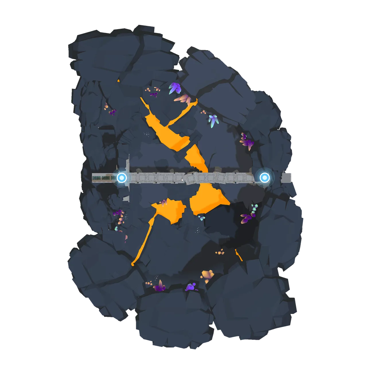 Minimap of Underground Cavern