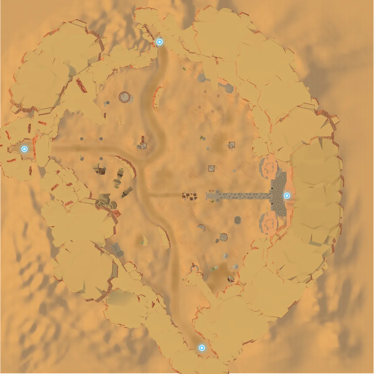 Minimap of Windy Desert